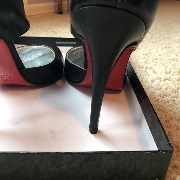 Black Argentinian leather shoes with red soles! - Picture 6 of 8